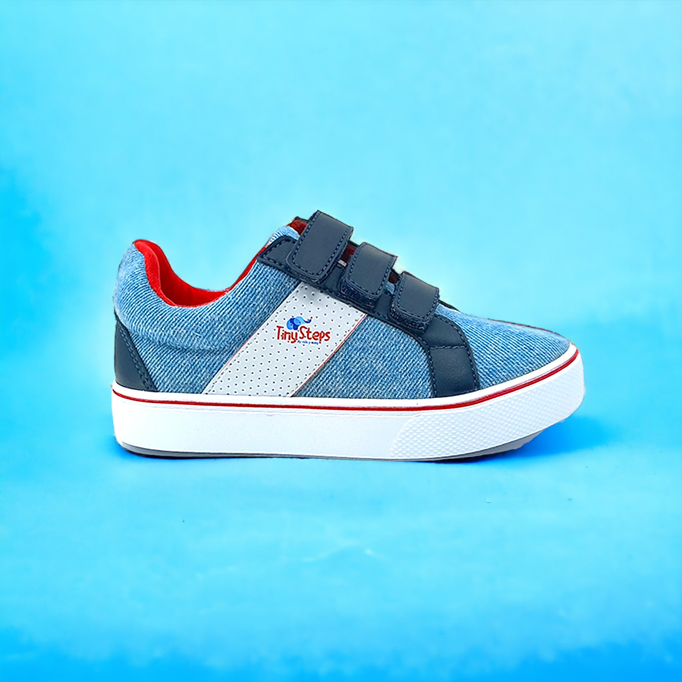 Tenis Niños Santi Jean Azul y Blanco