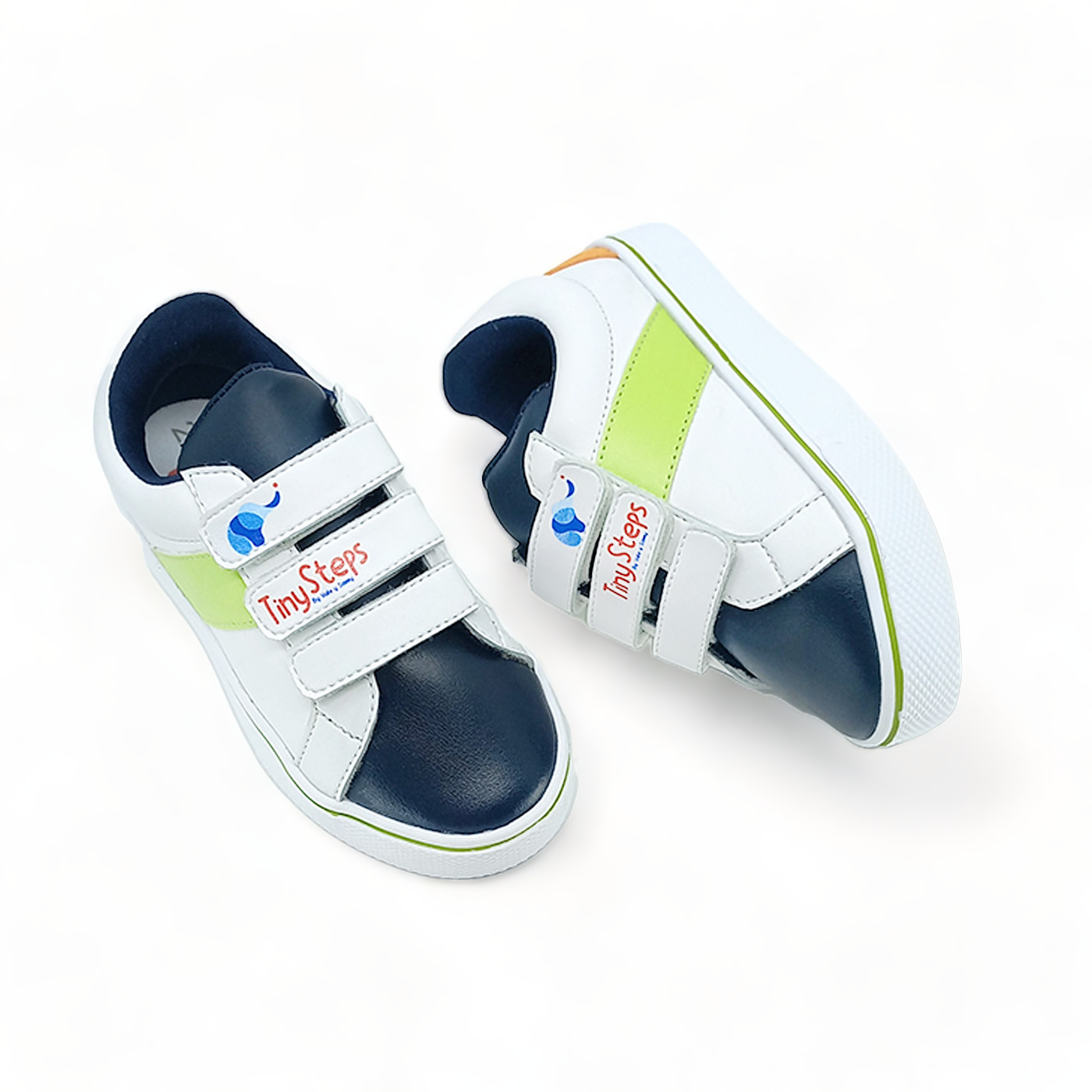 Tenis Niños Bubble Green, Blanco Auzl y Verde